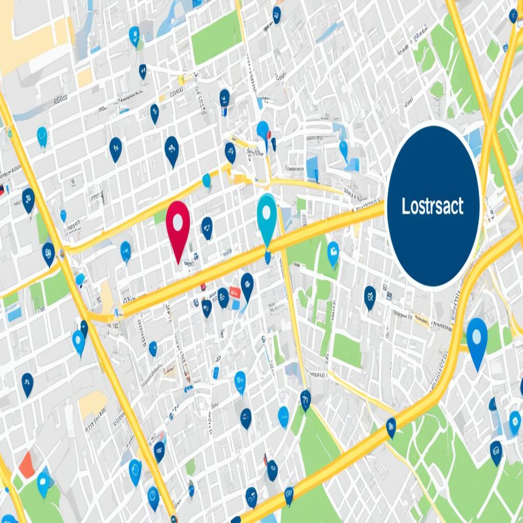 wyświetlanie najbliższego sklepu