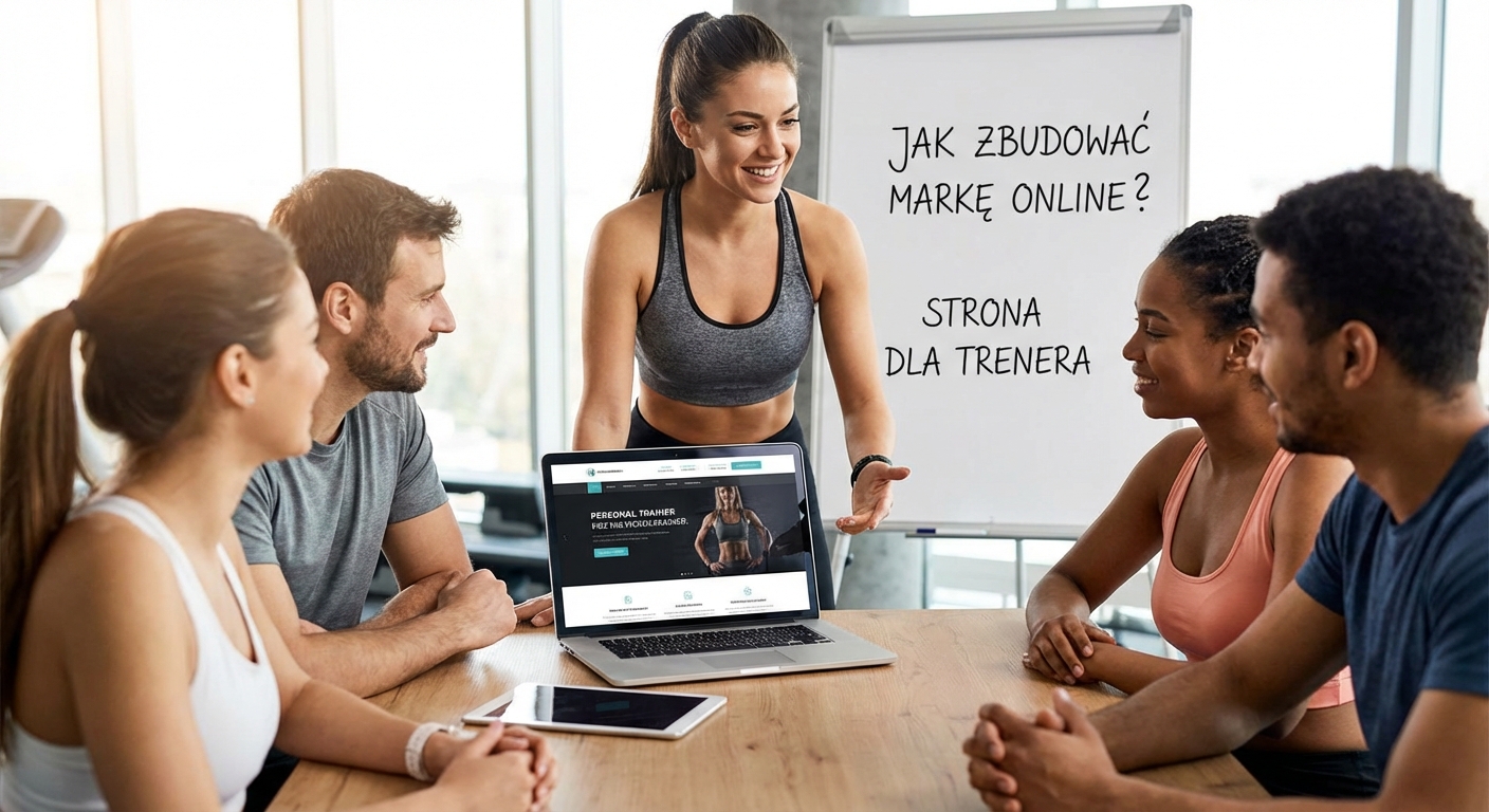 Jaka strona internetowa dla trenera personalnego? Jak zbudować online markę, która przyciągnie klientów i zainspiruje do zmian?