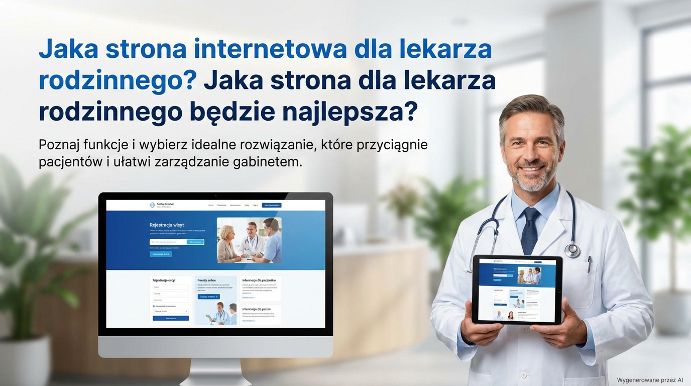 Jaka strona internetowa dla lekarza rodzinnego?