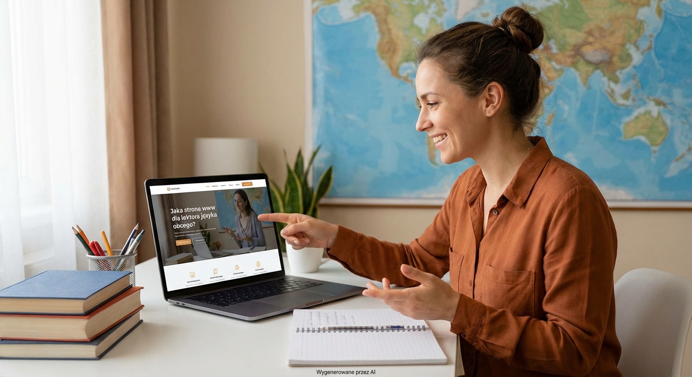 Jaka strona internetowa dla lektora języka obcego.