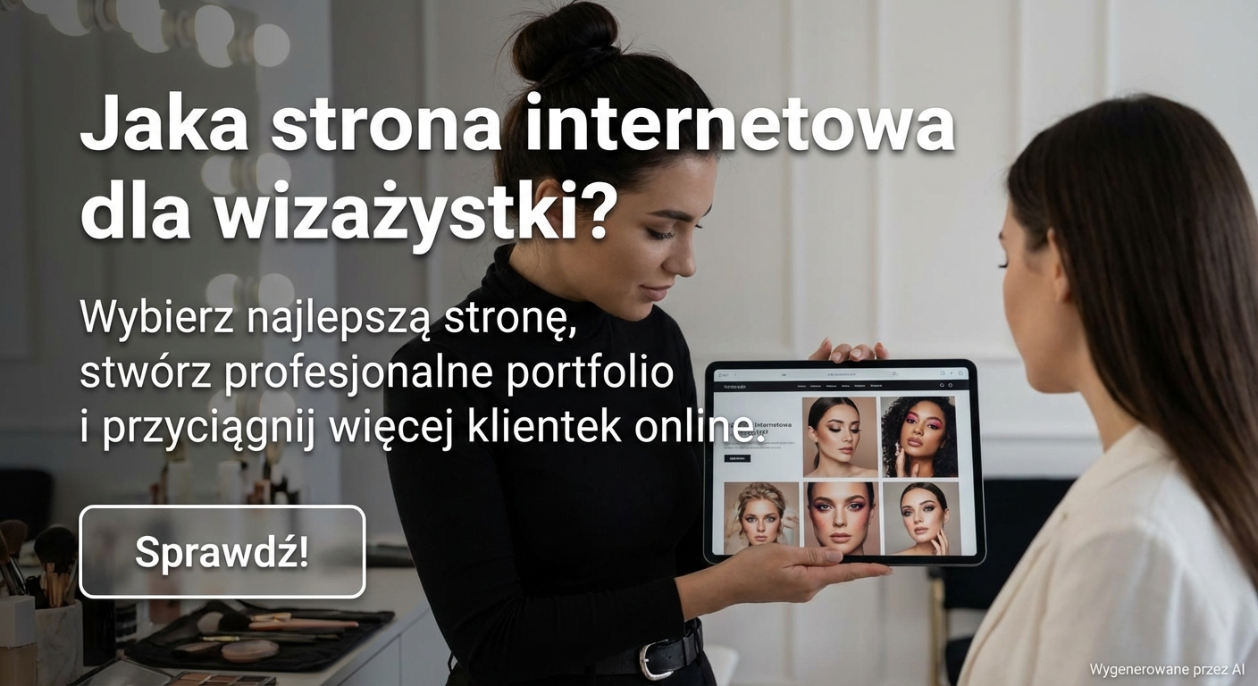Jaka strona internetowa dla wizażystki?