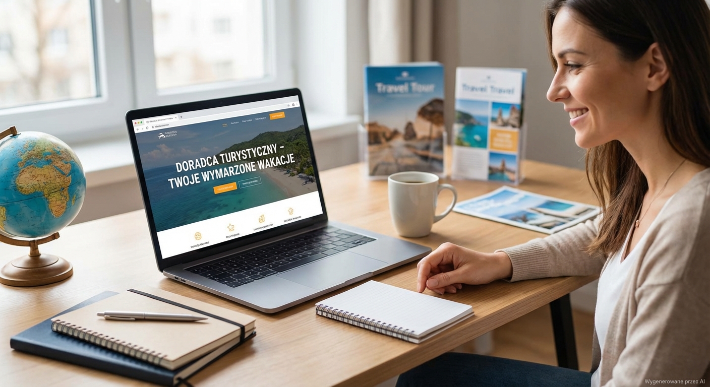 Jaka strona internetowa dla doradcy turystycznego?