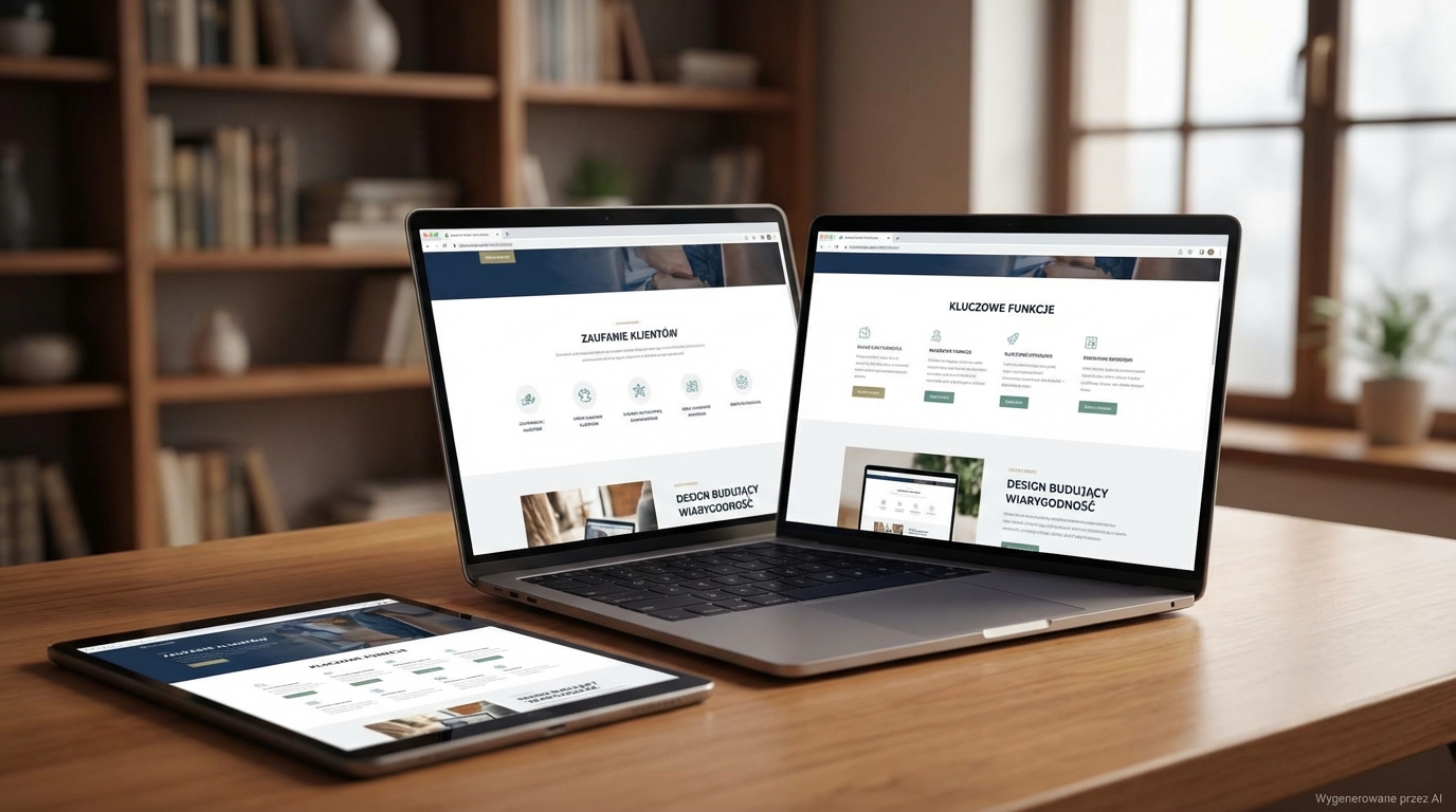 Jaka strona internetowa dla agenta ubezpieczeniowego? Kluczowe funkcje i design budujący zaufanie klientów.