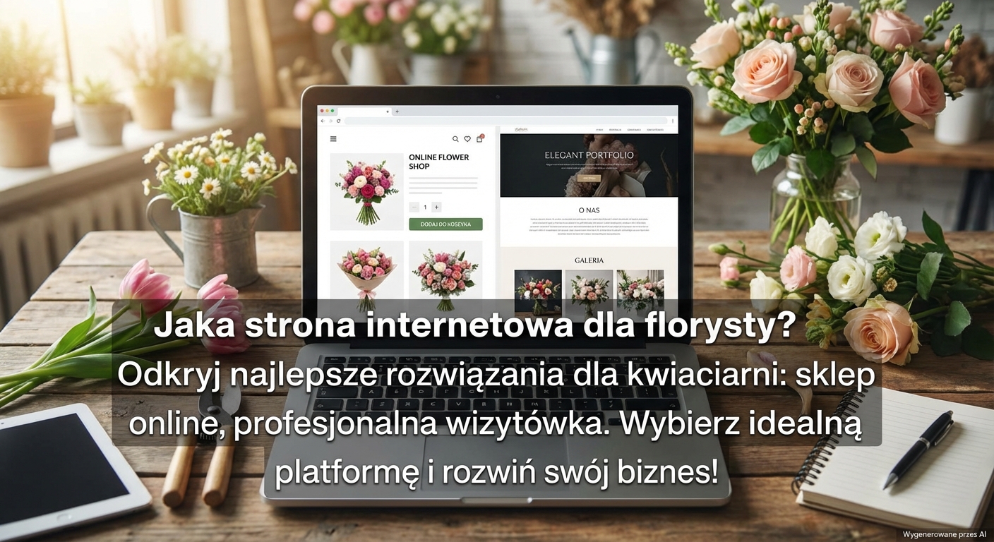 Jaka strona internetowa dla florysty?