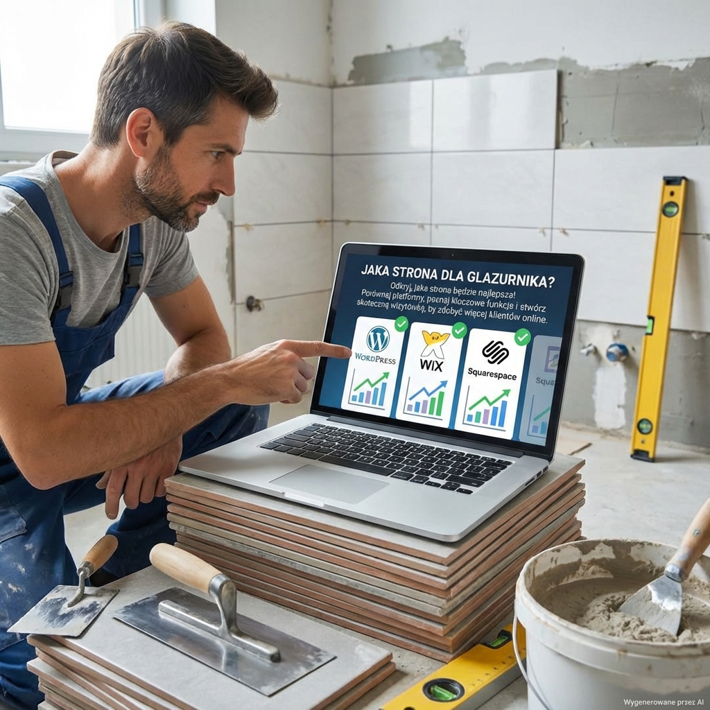 Jaka strona internetowa dla glazurnika?