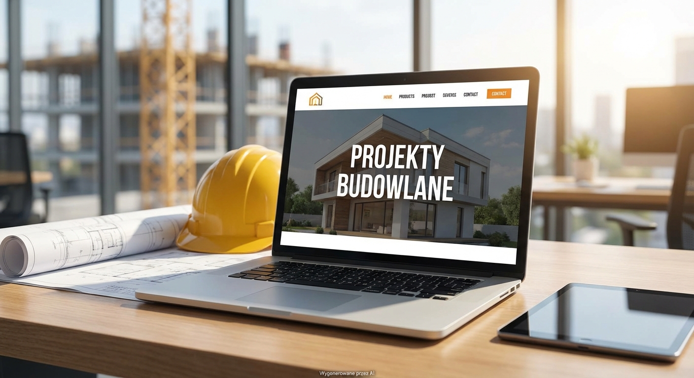 Jaka strona internetowa dla firmy budowlanej? Jak zbudować obecność online, która przyciągnie zlecenia.