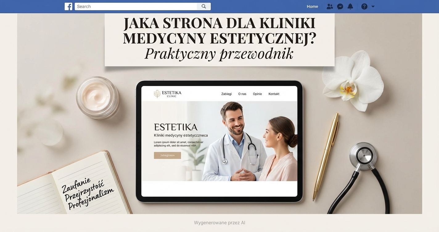 Jaka strona internetowa dla kliniki medycyny estetycznej?