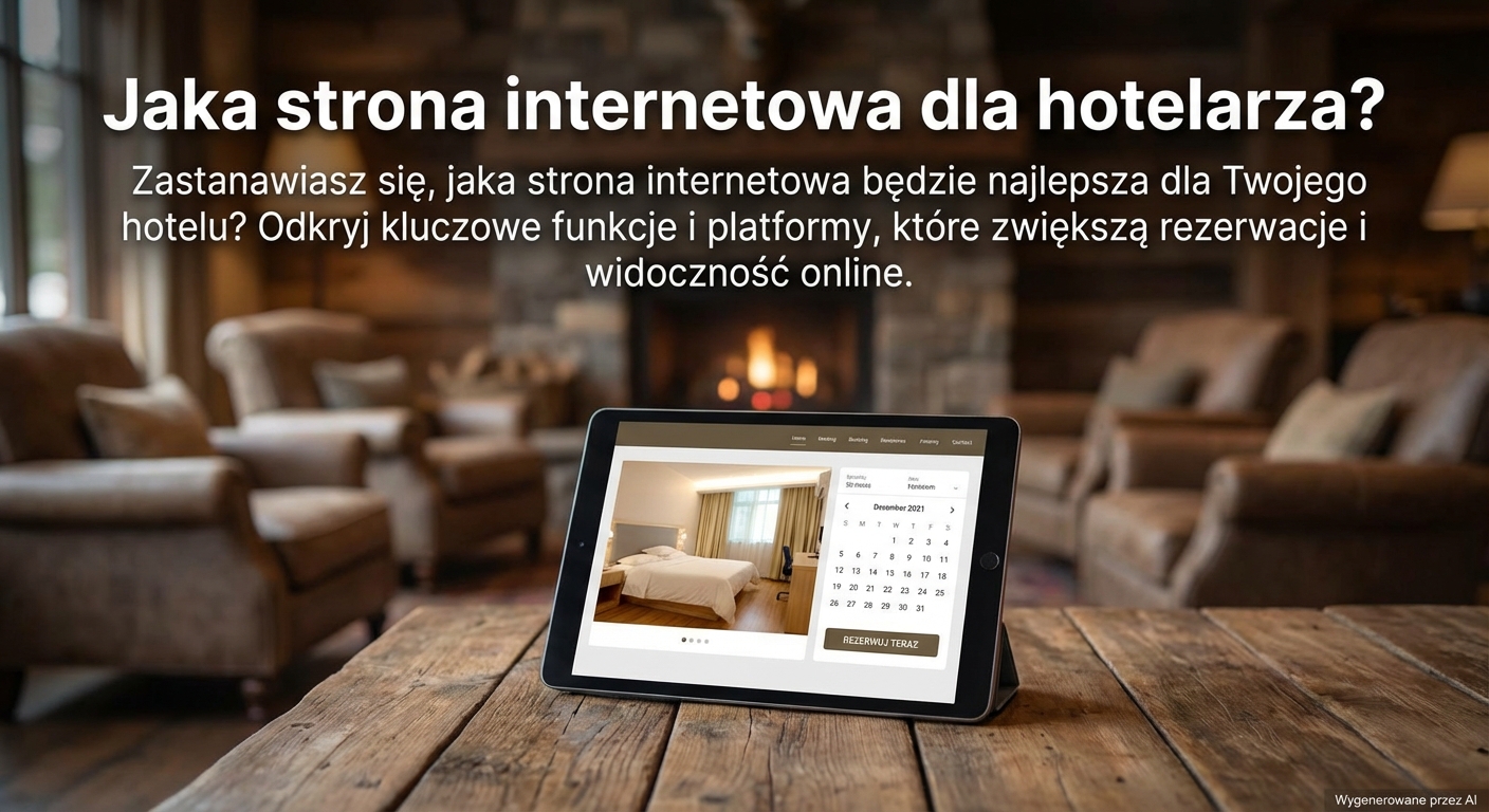 Jaka strona internetowa dla hotelarza?