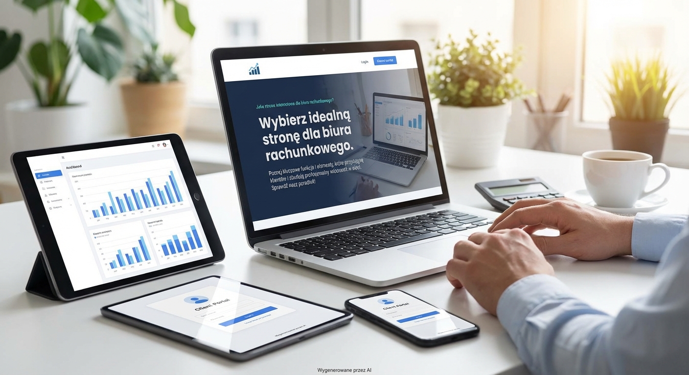 Jaka strona internetowa dla biura rachunkowego?