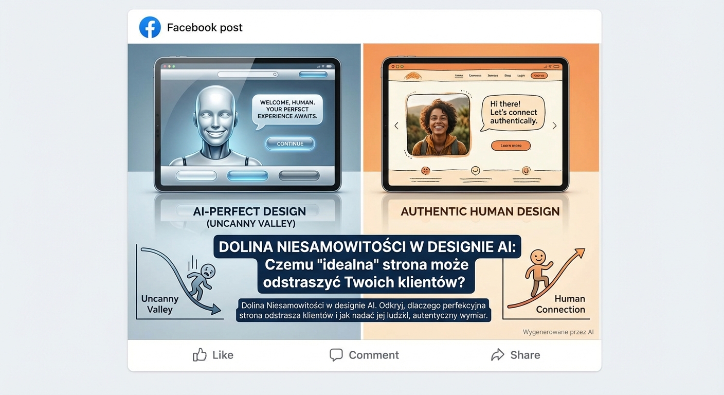 Dolina Niesamowitości w Designie AI: Czemu