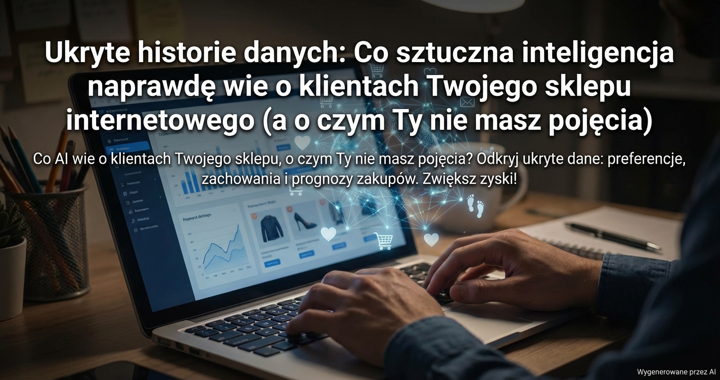 Ukryte historie danych: Co sztuczna inteligencja naprawdę wie o klientach Twojego sklepu internetowego (a o czym Ty nie masz pojęcia)