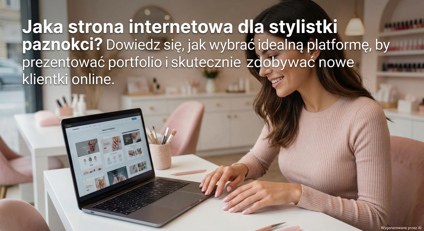 Jaka strona internetowa dla stylistki paznokci?