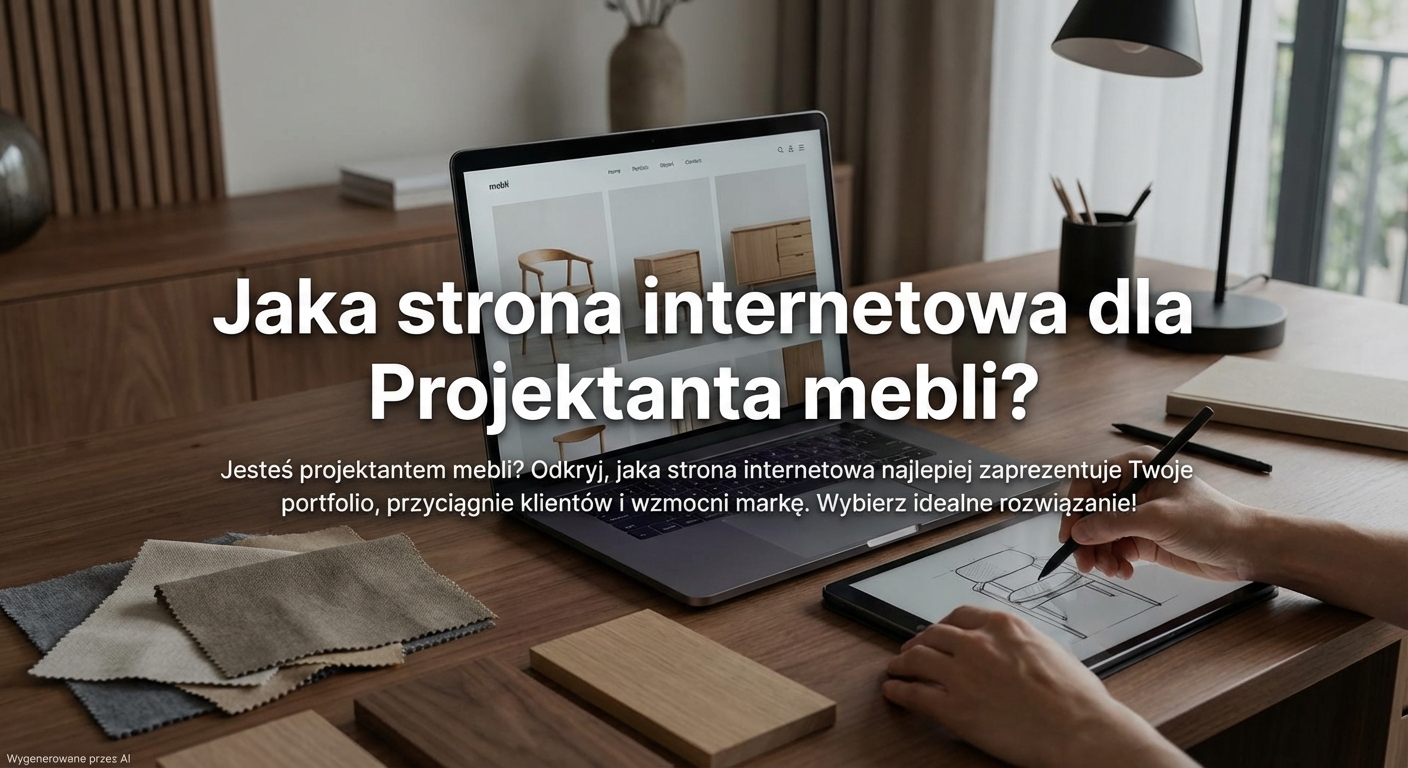 Jaka strona internetowa dla Projektanta mebli?