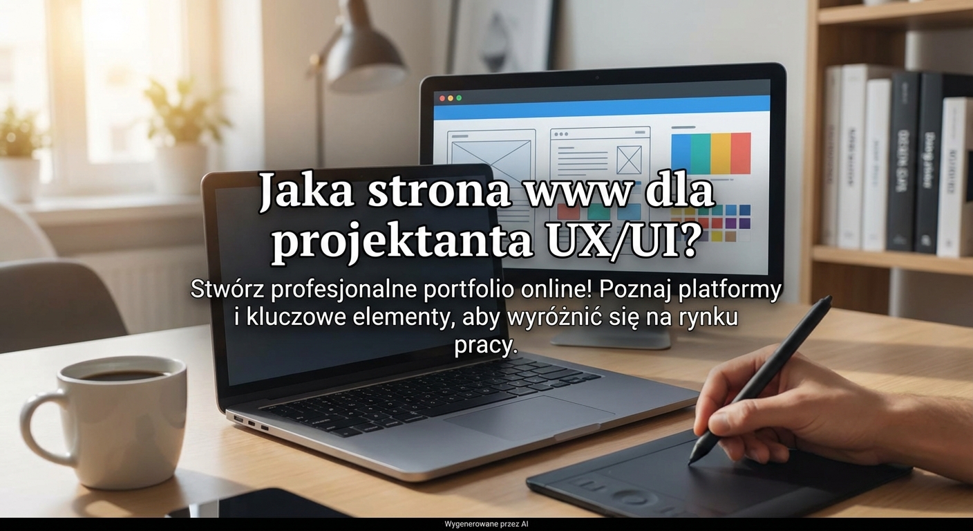 Jaka strona internetowa dla projektanta UX/UI